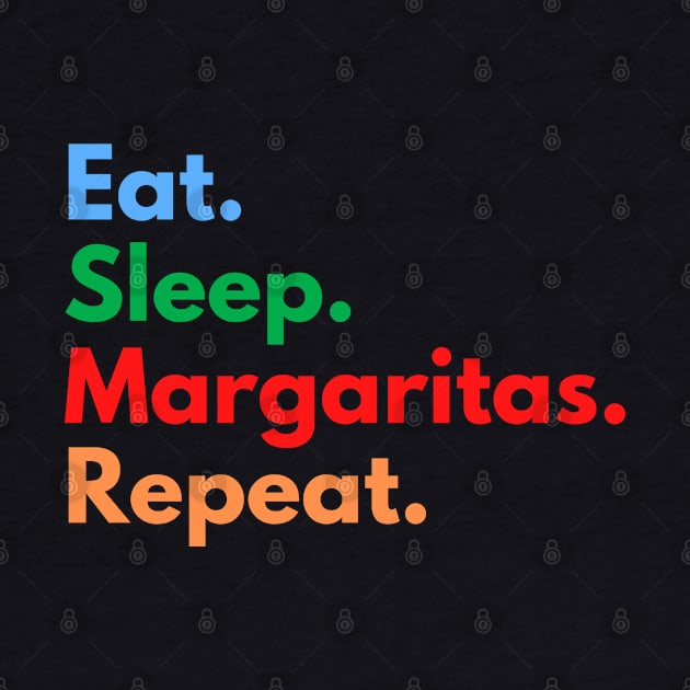 Eat. Sleep. Margaritas. Repeat. by Eat Sleep Repeat